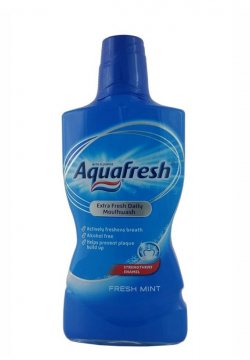 Aquafresh Mounthwash Fresh Mint (500ml) EAN:5000347054303