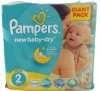 PAMPERS ACTIVE BABY-DRY РАЗМЕР 2 GIANT PACK  (100 ШТ)