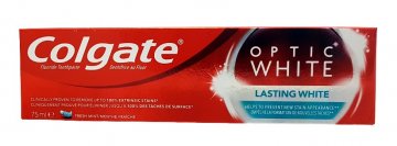 COLGATE TOOTHPASTE OPTIC WHITE LASTING WHITE (75ML) 