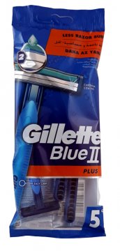 Maszynki Gillette Blue 2 Plus Worek - (5 szt ) EAN : 3014260283254
