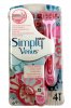 GILLETTE VENUS SIMPLY 3 RAZORS BLISTER (4 PCS)