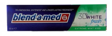 Pasta do zębów Blend-A-Med 3D White Fresh Extreme Mint Kiss(100ml) EAN:4015600620004
