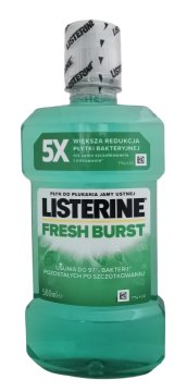 Płyn do płukania jamy ustnej Listerine Fresh Burst (500ml) EAN:3574661816579