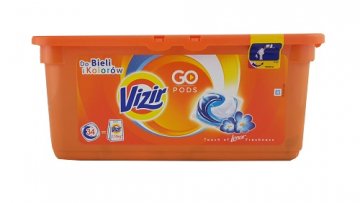 VIZIR  GO PODS TOUCH OF LENOR FRESHNESS  (34 КАПСУЛЫ)