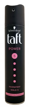 Taft 250 Ml N°5 Lakier Do Włosów Czarny  Power Cashmere (250ml) EAN:9000100477505
