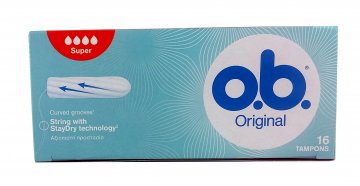 Tampony OB Original Super (16szt) EAN:3574660089332