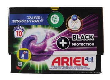 ARIEL KAPSUŁKI DO PRANIA 10 SZT ALLin1 BLACK  BOX 