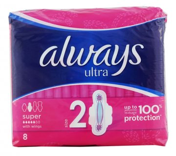 ALWAYS ULTRA SUPER PLUS (8 PCS)