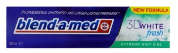  Blend-A-Med 3d White Fresh Extreme Mint Kiss (100ml) EAN:4015600620004