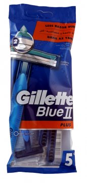 Maszynki Gillette Blue 2 Plus Worek - (5 szt ) EAN : 3014260283254