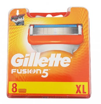 Wkłady do maszynki Gillette Fusion 5  Xl (8 Szt)  EAN:7702018851324