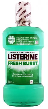 Płyn do płukania jamy ustnej Listerine Fresh Burst (500ml) EAN:3574660389142