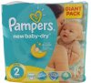 PAMPERS ACTIVE BABY-DRY РАЗМЕР 2 GIANT PACK  (100 ШТ)