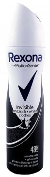 Dezodorant Rexona Deo Spray Black&White Invisible (150ml) EAN:8712561249072