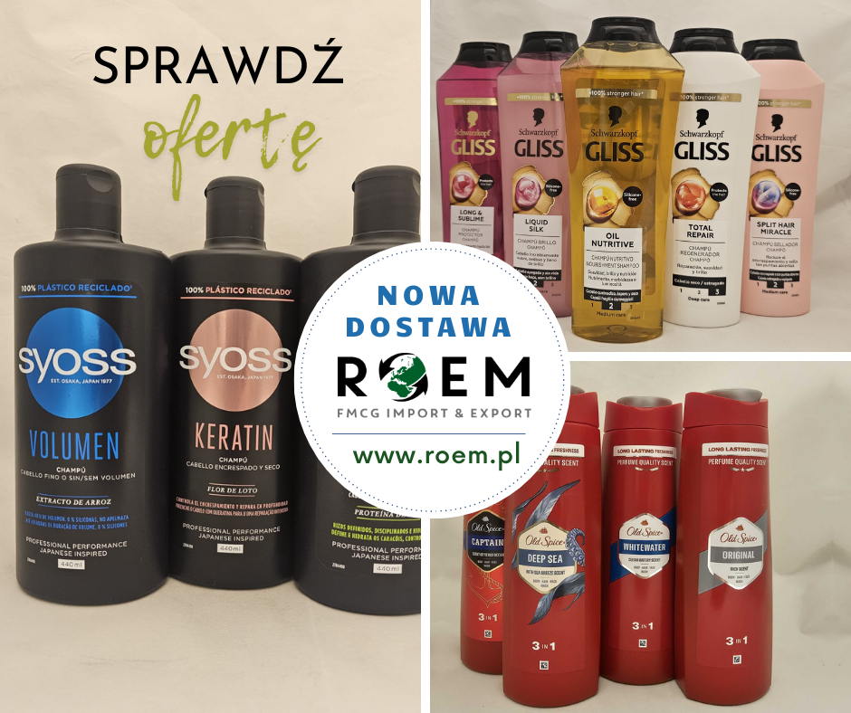 dostawa szampony żele